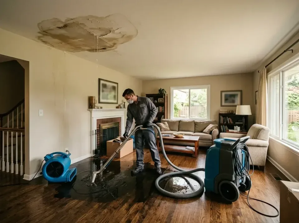 attic-pipe-burst-ceiling-drip-008 — frequently asked questions, Water Damage Restoration & Carpet Care in Parkland, WA